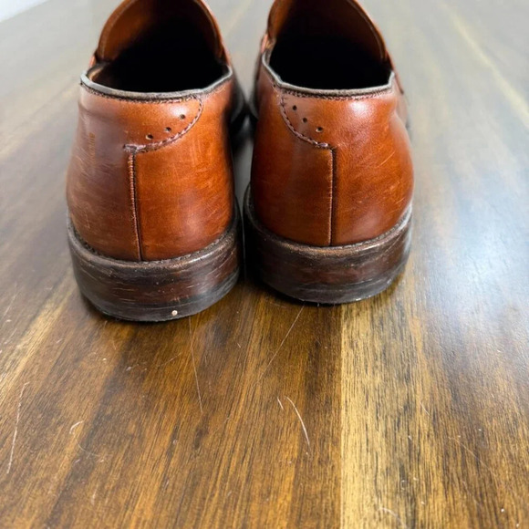Allen Edmonds Brown Slip On Loafer Leather 10.5 - Picture 5 of 7